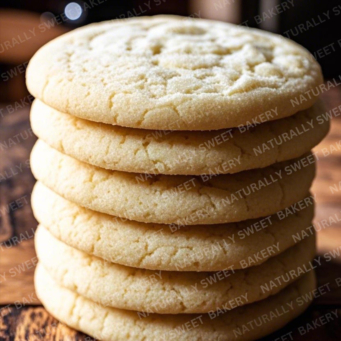 Organic Sugar Cookies (8-Count Trial Box) – All-Natural, Freshly Baked Goodness