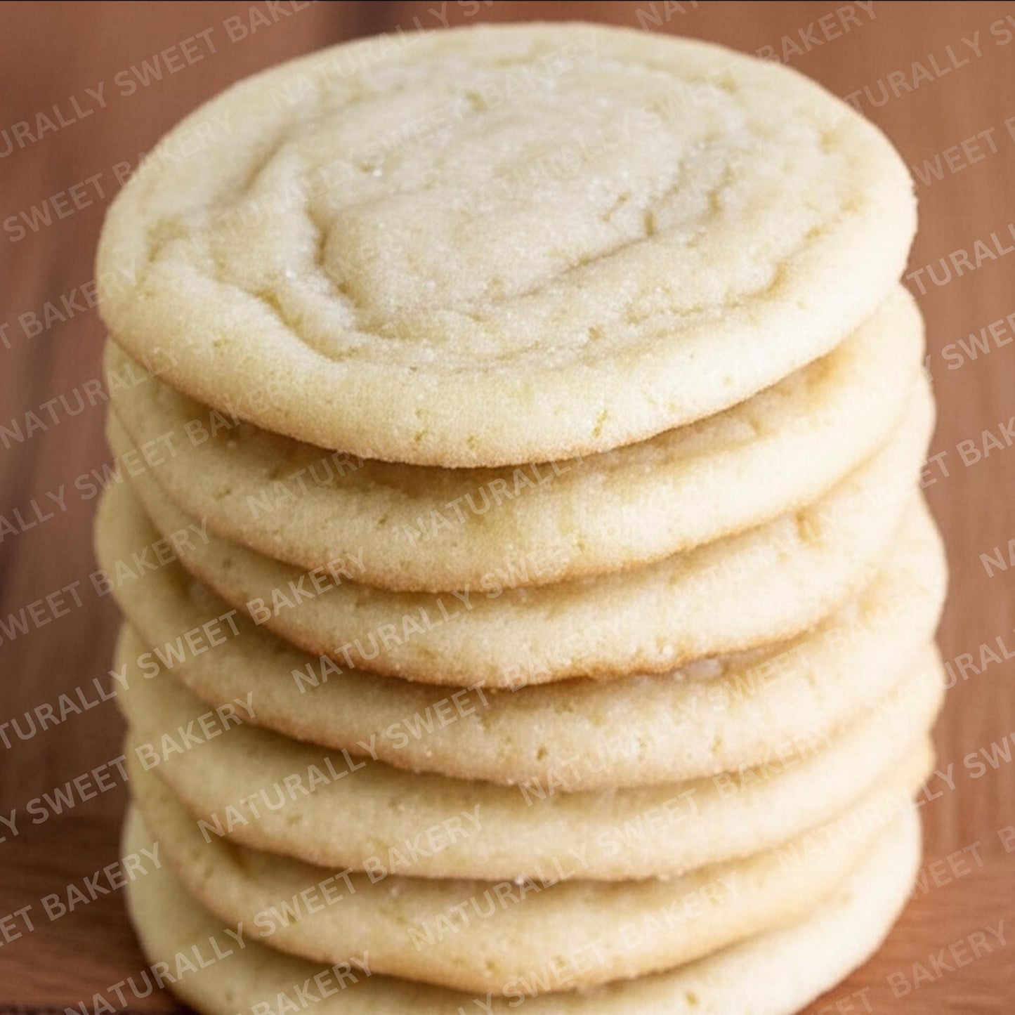 Organic Sugar Cookies (8-Count Trial Box) – All-Natural, Freshly Baked Goodness